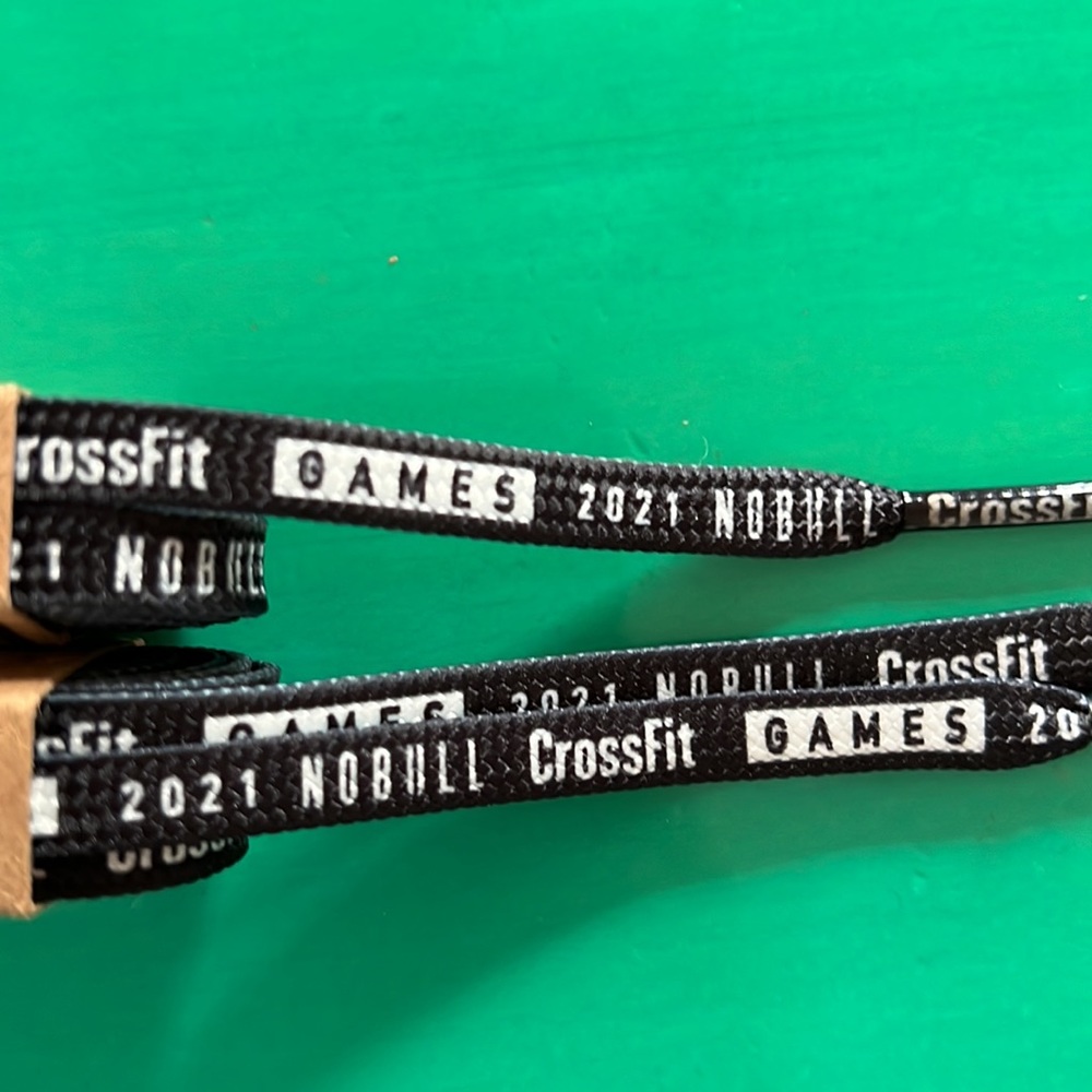NWT 2021 NoBull CrossFit Games Shoe Laces - Small, For Low Trainer style shoes - Picture 3 of 3